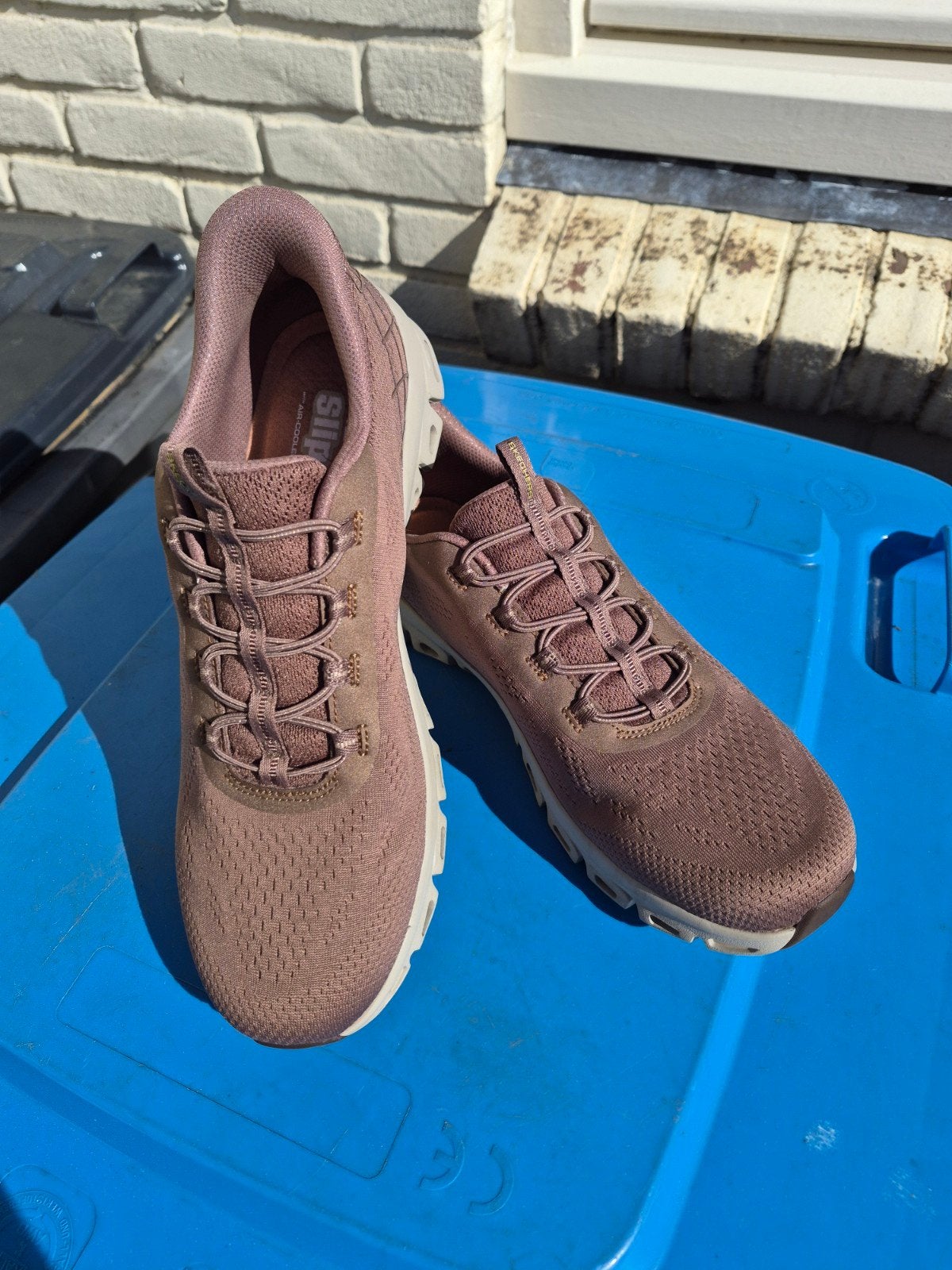 Skechers slip-in mt 40, Skechers, Bruin, Nieuw, Ophalen of Verzenden