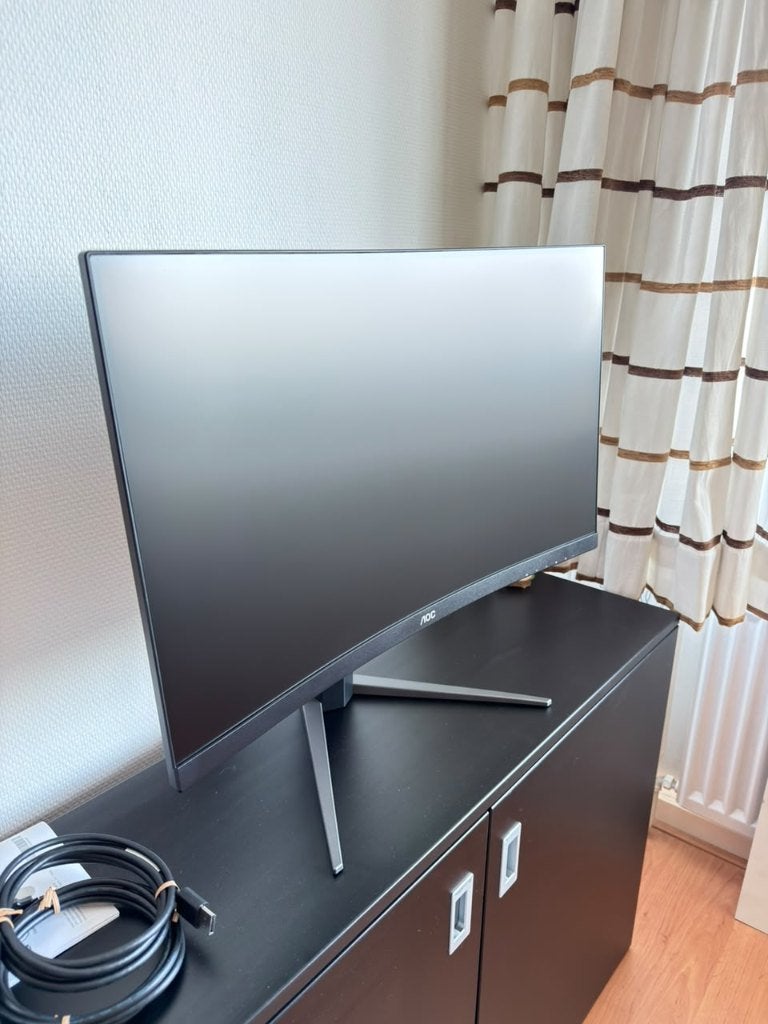 Gaming Monitor 27inch, AOC Gaming, HDMI, VA, Zo goed als nieuw