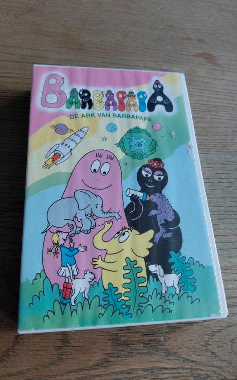 De Ark van Barbapapa videoband., Gebruikt, Tekenfilm, Alle leeftijden, Ophalen of Verzenden