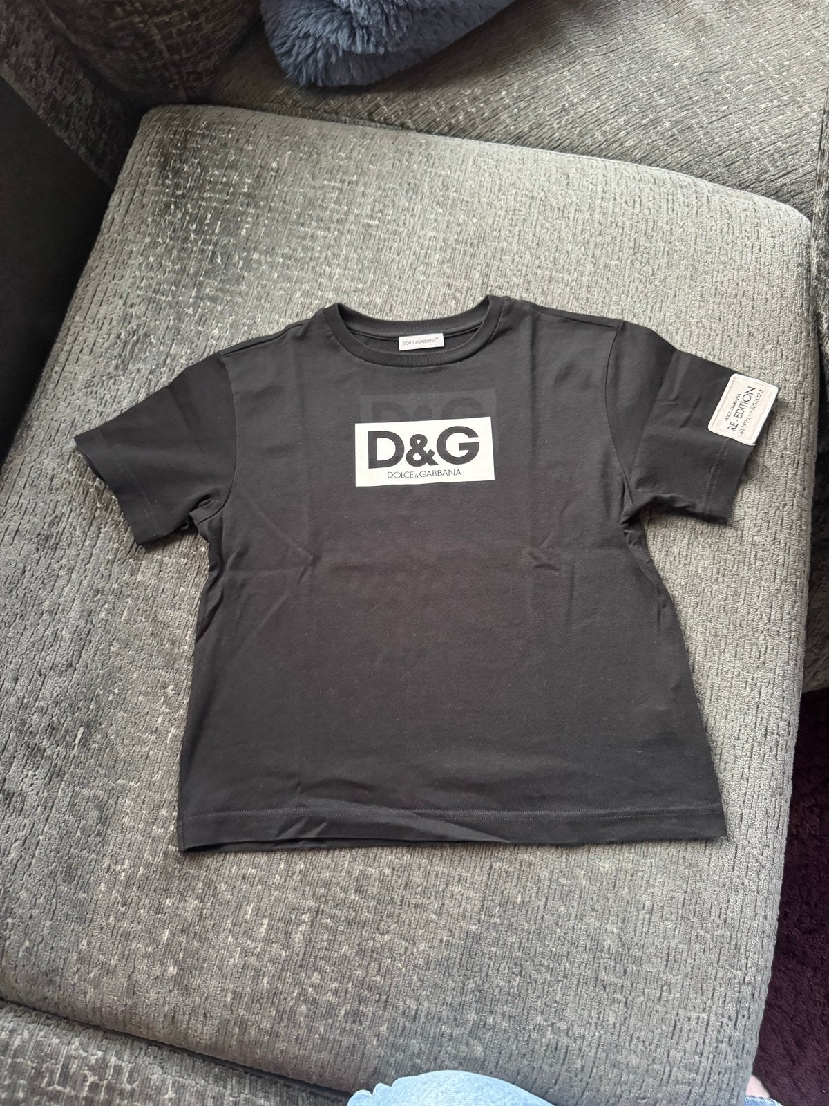 Dolce & Gabbana D&G T-shirt Zwart maat 3 jaar, Ophalen of Verzenden, Nieuw, Jongen of Meisje, Shirt of Longsleeve