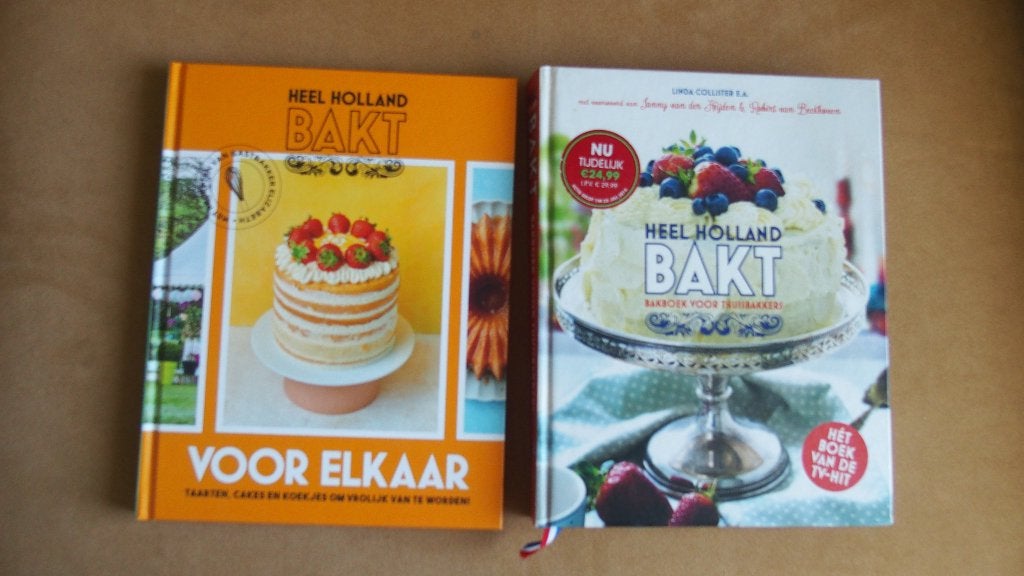 4x Heel Holland Bakt, Boeken, Ophalen of Verzenden, Zo goed als nieuw, Nederland en België, Taart, Gebak en Desserts