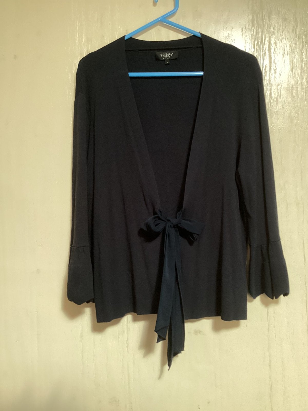 Donkerblauw vestje van Bexleys, maat L, Ophalen of Verzenden, Zo goed als nieuw, Maat 46/48 (XL) of groter, Blauw