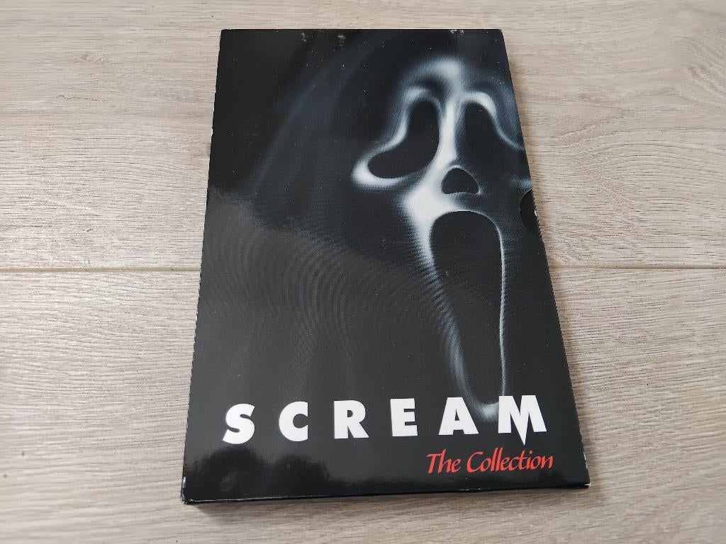 Scream 1 en 2 Zweedse DVD Director's Cut, Gebruikt, Vanaf 16 jaar, Slasher, Boxset