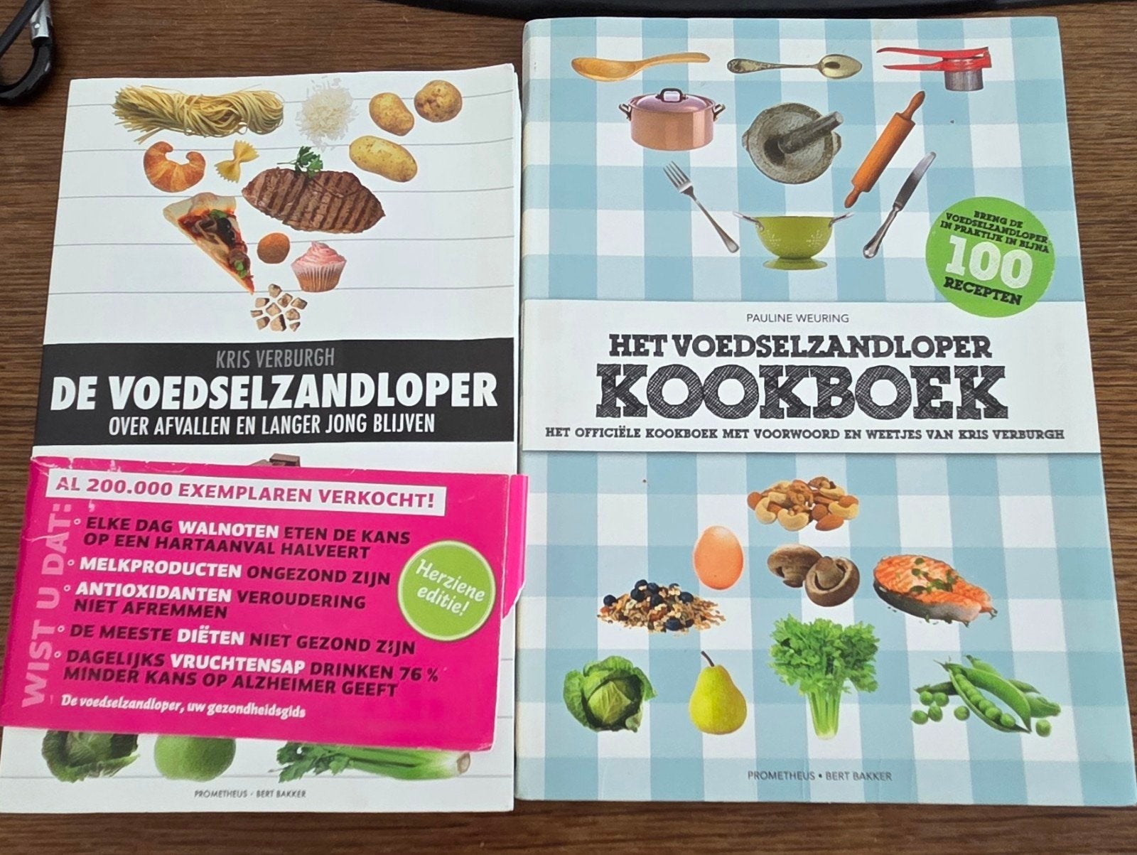 De Voedselzandloper & Kookboek: Afvallen & Gezond Blijven, Boeken, Gezond koken, Ophalen of Verzenden, Kris Verburgh, Pauline Weuring
