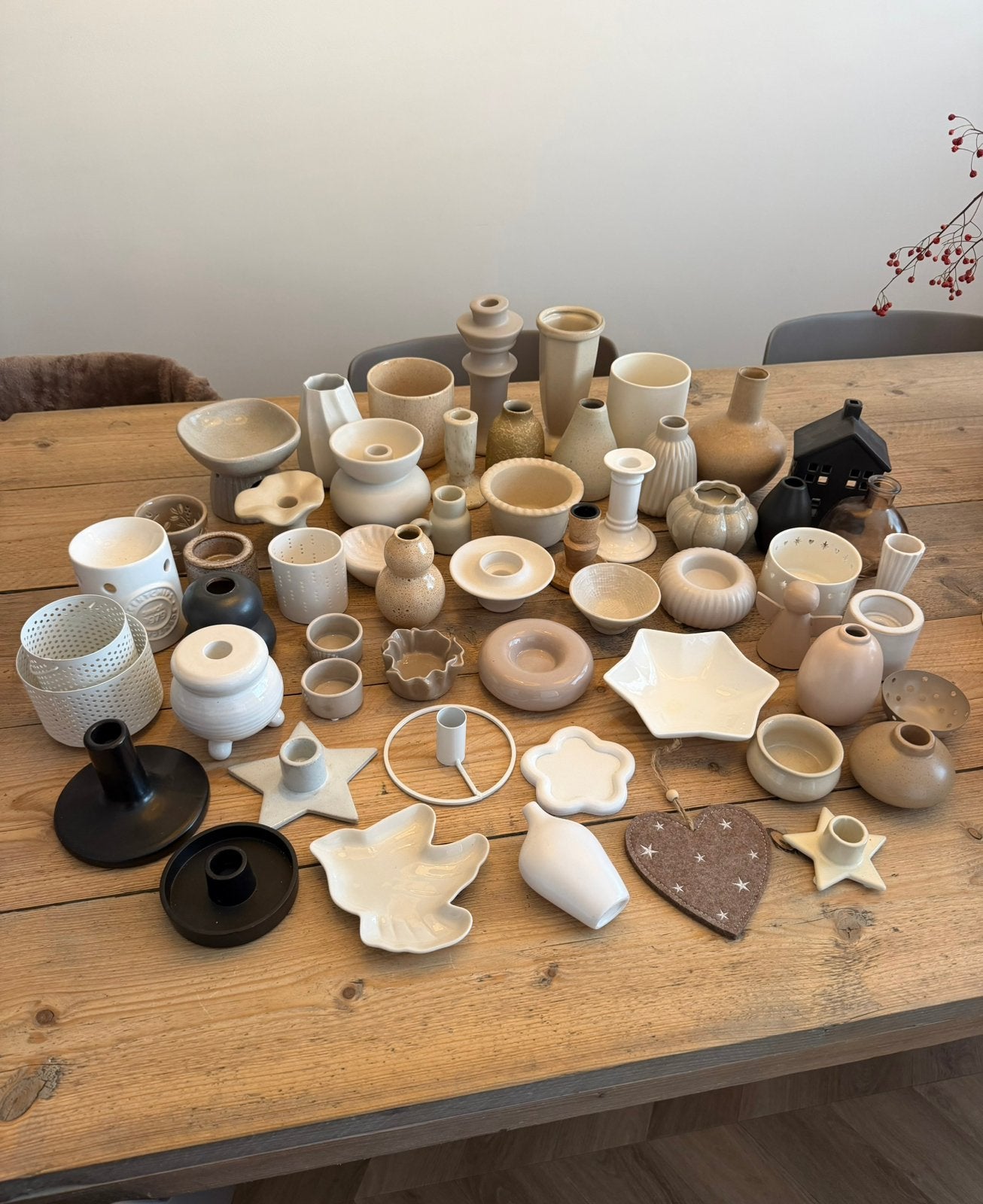 Japandi stijl woonaccessiores, Huis en Inrichting, Ophalen, Nieuw, Beige, Overige materialen