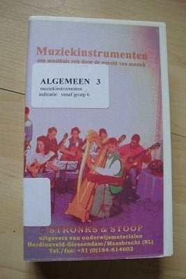 Videoband muziekinstrumenten voor kinderen vanaf groep 6, Alle leeftijden, Ophalen of Verzenden, Gebruikt