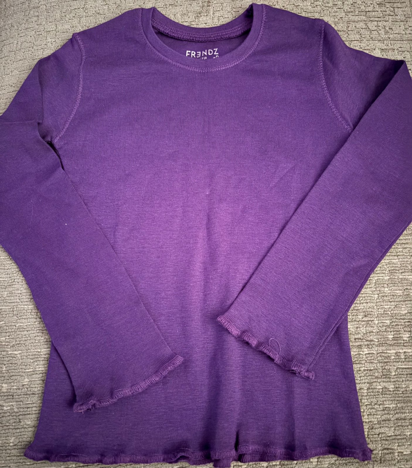 Nieuw - Paars basis shirtje, meisje, maat 92, Kinderen en Baby's, Kinderkleding | Maat 92, Ophalen of Verzenden, Nieuw, Meisje