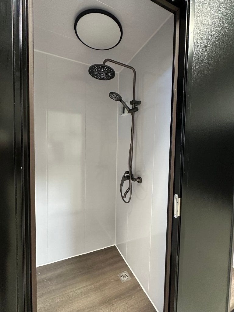 Dubbele Luxe Mobiele Toilet Douche Wc Unit - Sanitair Unit, Ophalen, Nieuw, Douche
