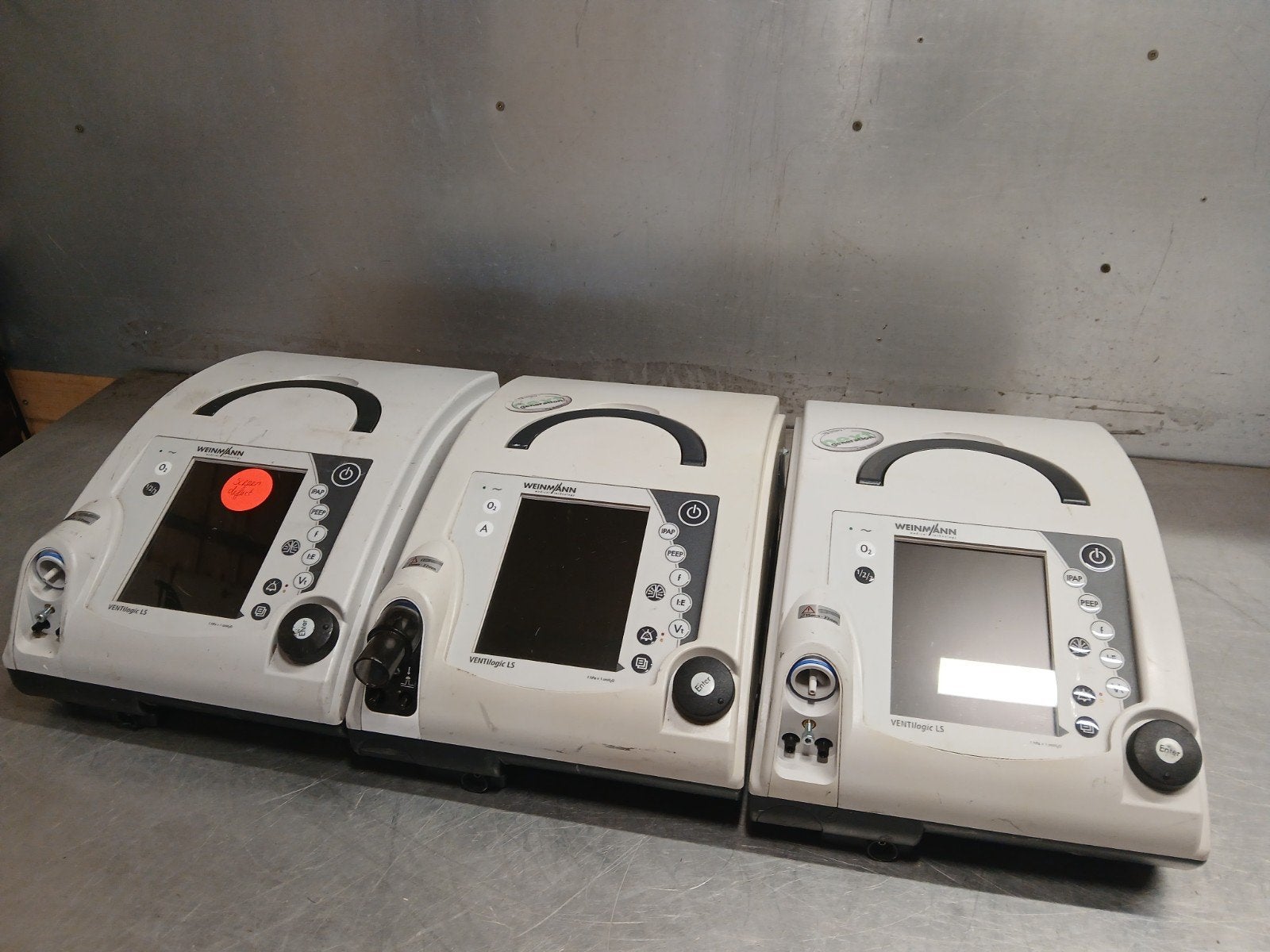 3x Weinmann ventilogic ls Defect löwenstein cpap, Diversen, Gebruikt, Ophalen of Verzenden