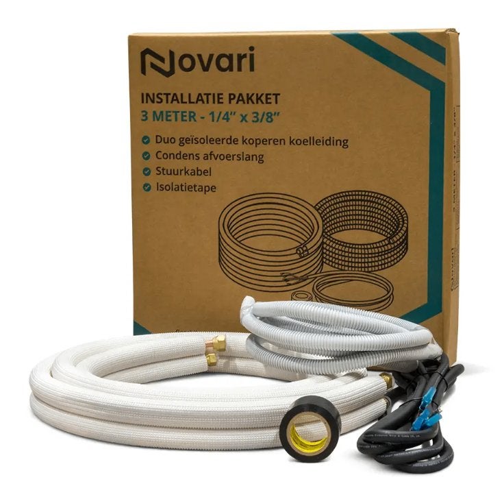 Novari Complete Leidingset - diverse maten, Ophalen of Verzenden, Nieuw