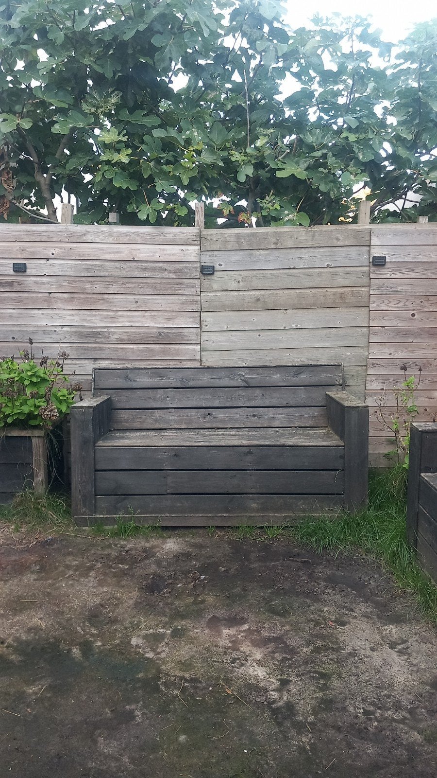 tuin banken, Ophalen, Gebruikt, Hout