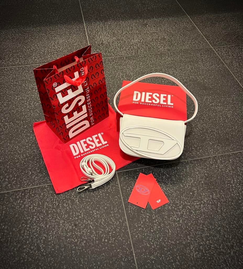 Diesel Tas Wit, Ophalen of Verzenden, Zo goed als nieuw, Wit, Overige merken