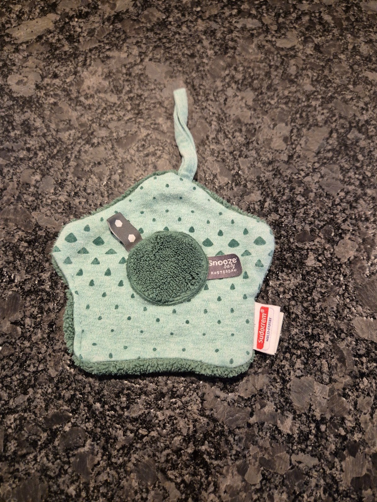 Sudocrem - Knuffeldoekje groen, Ophalen of Verzenden, Zo goed als nieuw, Overige typen