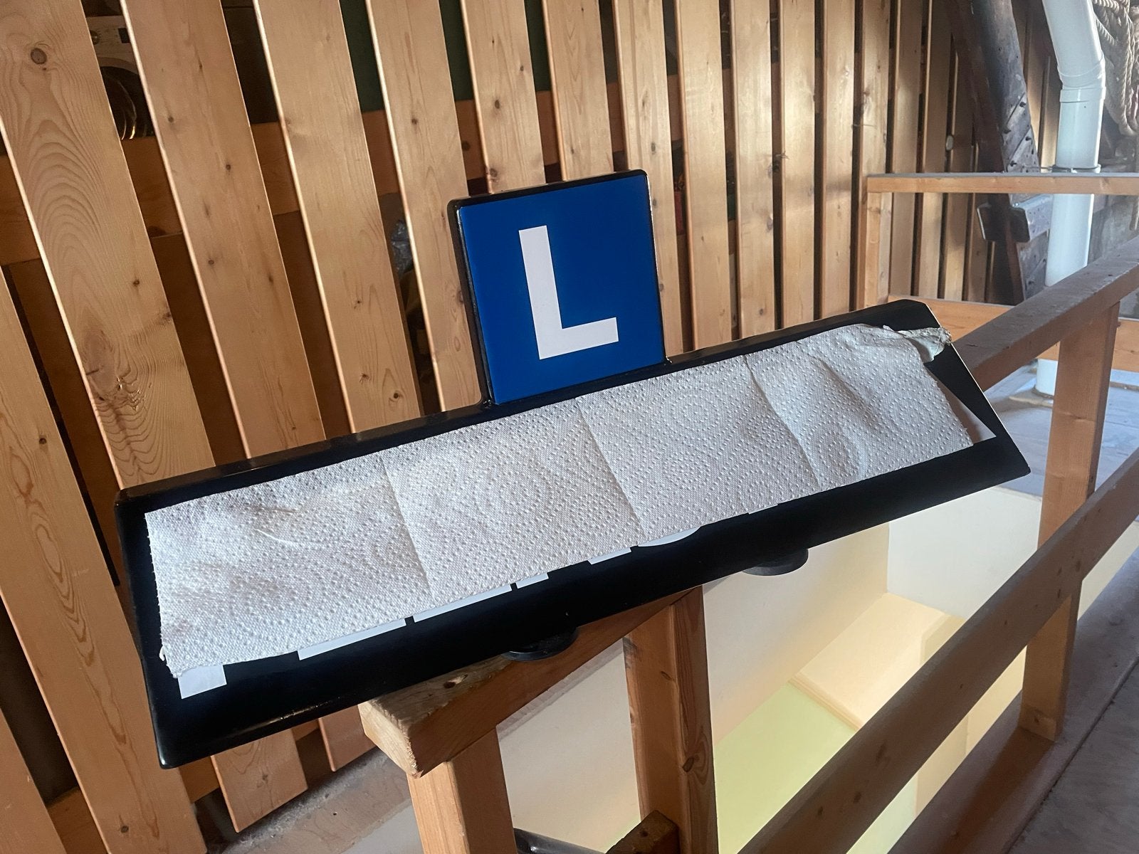 Rijles borden set: 1x 90cm, 2x 70cm - Ideaal voor lesauto, Ophalen of Verzenden, Gebruikt
