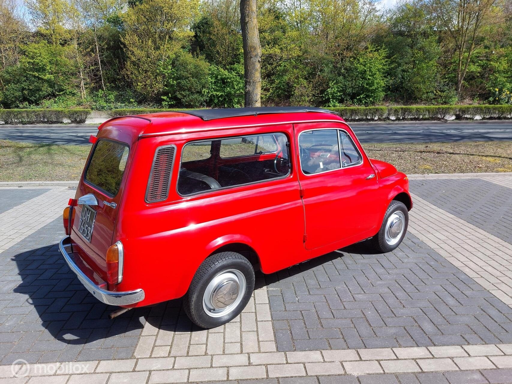 Fiat 500 Station 120 Autobianchi Giardinera, suïcide doors, foto 11