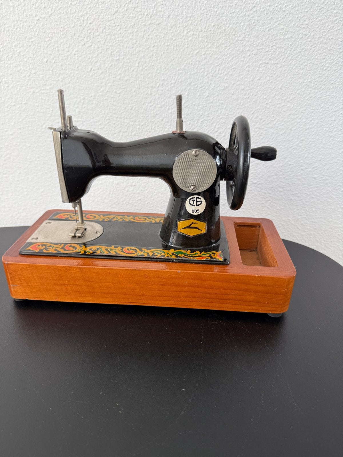 Vintage Mini Naaimachine -, Ophalen of Verzenden
