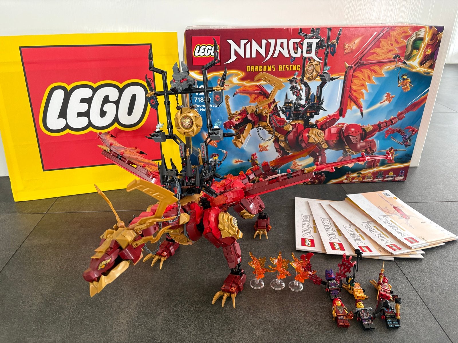 LEGO Ninjago 71822 source dragon of motion, Lego, Ophalen of Verzenden, Zo goed als nieuw, Compleet