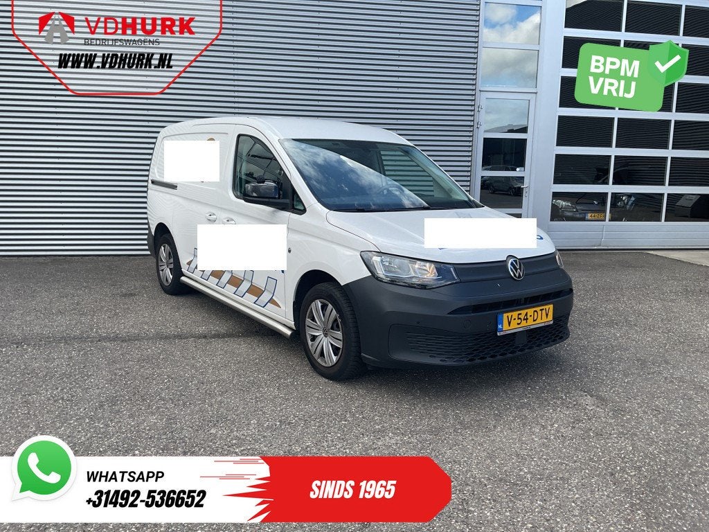 Volkswagen Caddy Cargo Maxi 2.0 TDI 125 pk DSG Aut. Carplay/, Stof, Gebruikt, Euro 6, 4 cilinders
