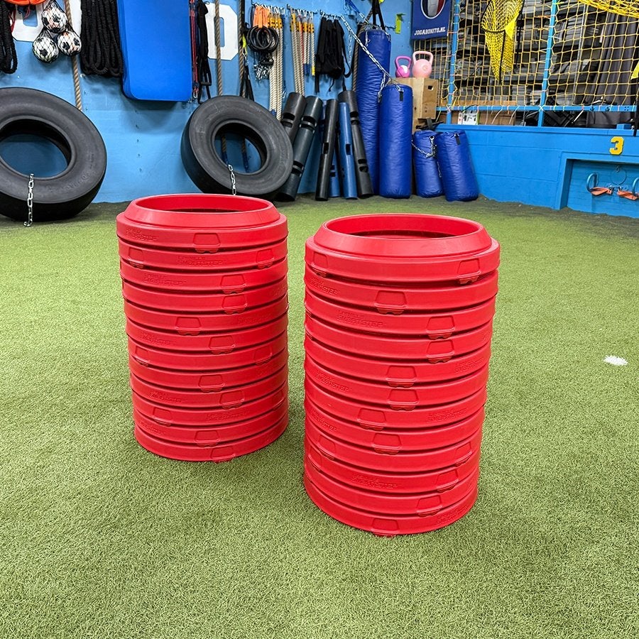 Les Mills Smartstep risers (rood), Ophalen of Verzenden, Zo goed als nieuw