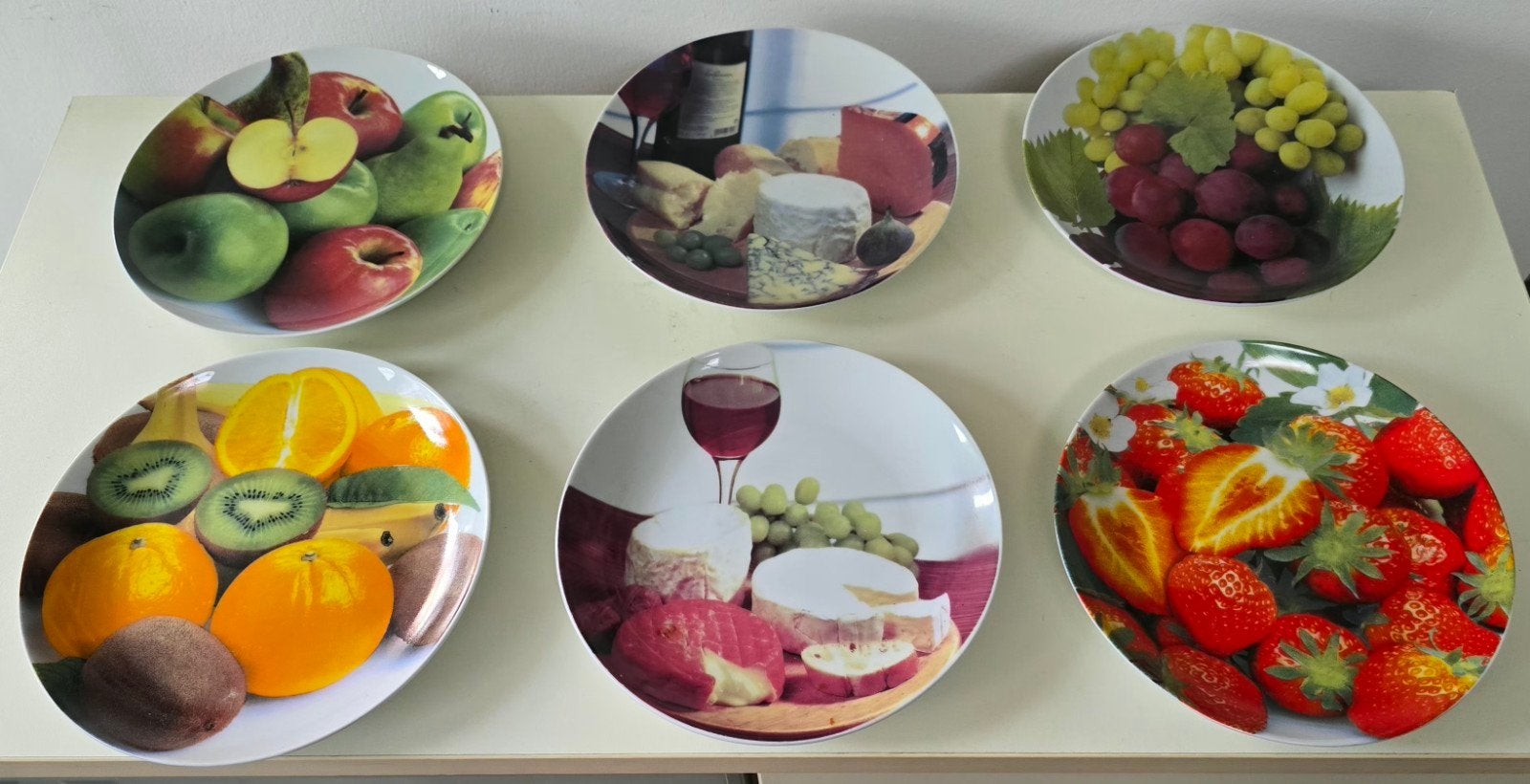 Cosy & Trendy decoratieve borden met fruit en kaas, Ophalen of Verzenden
