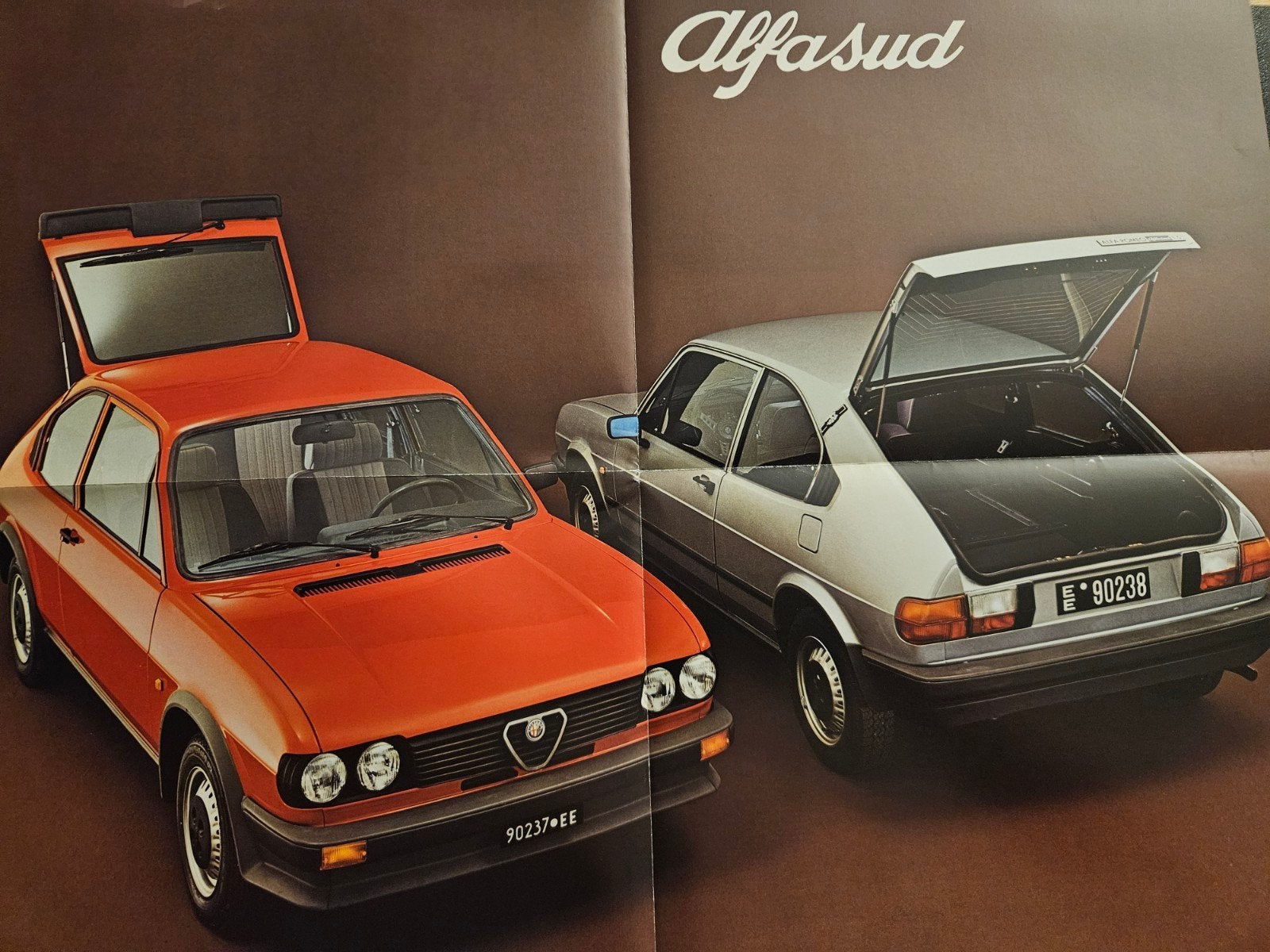 Brochure Alfa Romeo Alfasud 1981, Ophalen of Verzenden, Zo goed als nieuw, Alfa Romeo