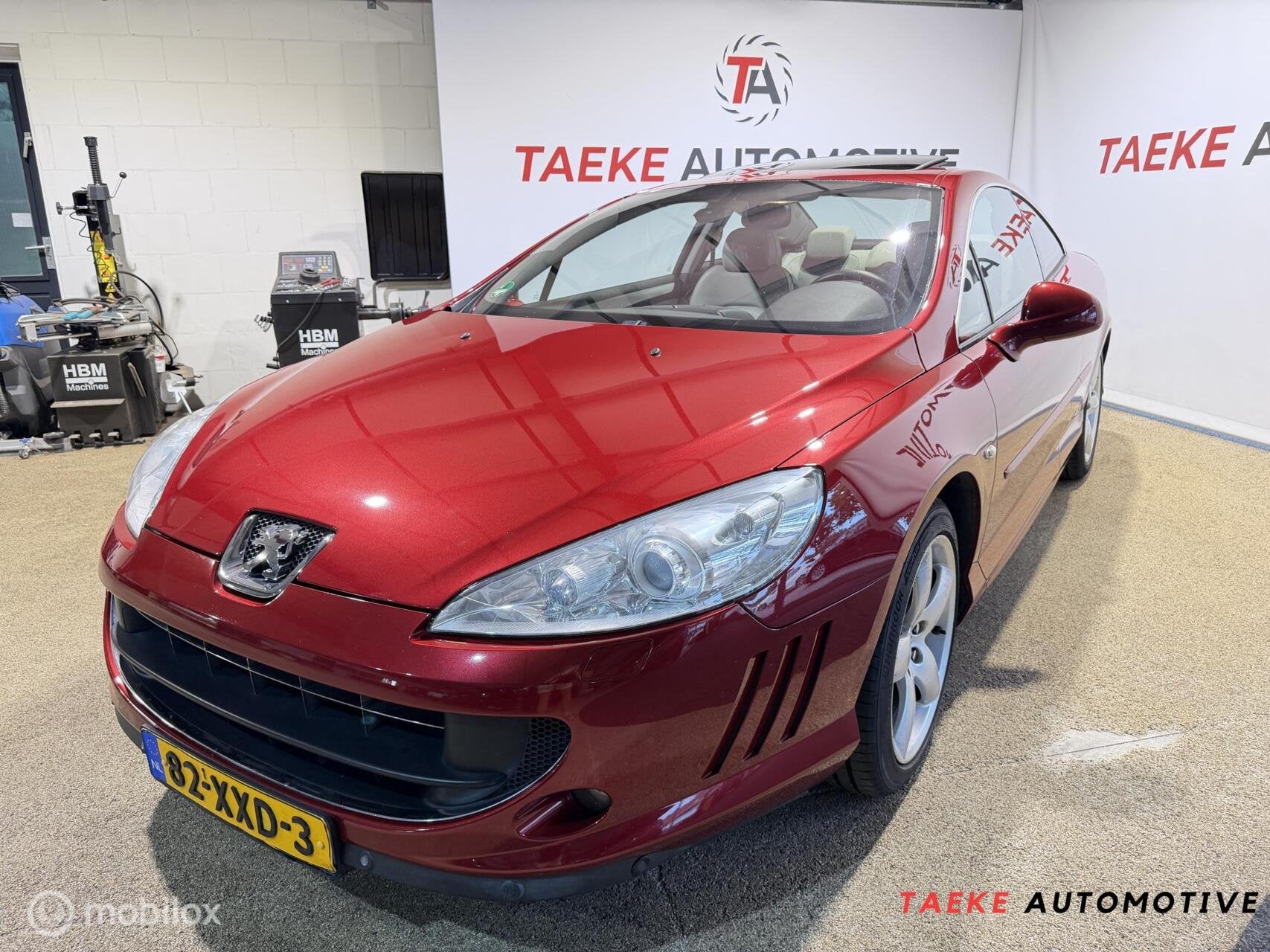 Peugeot 407 Coupé 3.0-24V V6 GT AUT/CLIMA/CRUISE/LEDER/DAKJ, Euro 5, Gebruikt, 197 €/maand, 4 stoelen