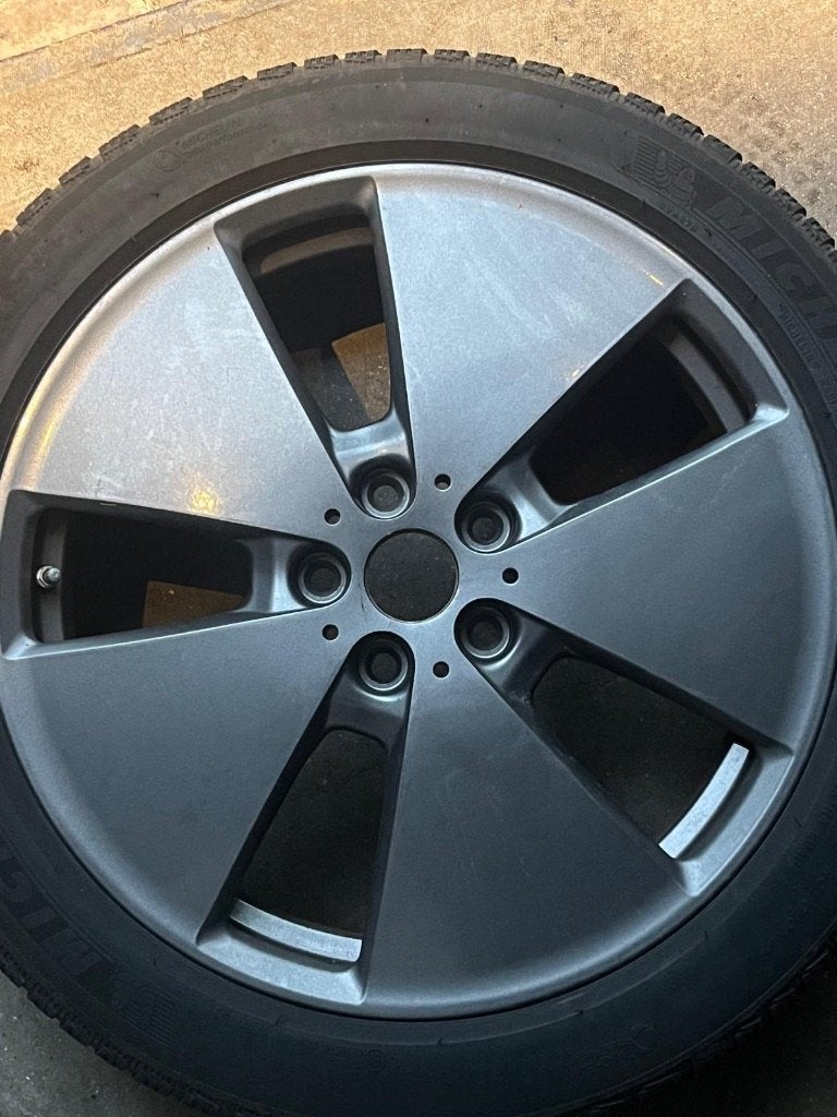 Winterbanden met velgen voor BMW I3, Auto-onderdelen, Gebruikt, 155 mm, Banden en Velgen, Winterbanden