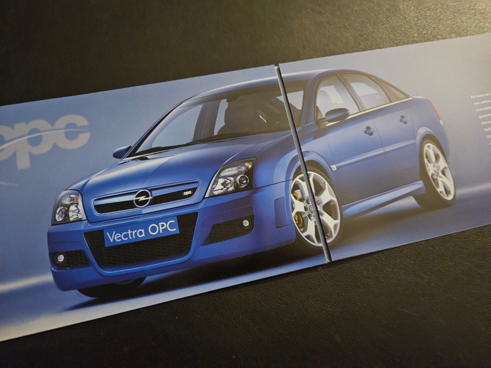 Brochure Opel Vectra OPC, Ophalen of Verzenden, Zo goed als nieuw, Opel