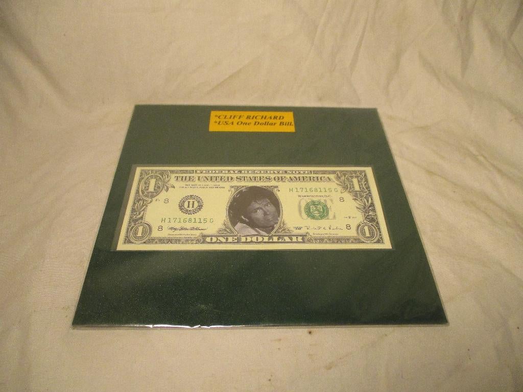 USA.one dollar Bill Cliff Richard, Ophalen of Verzenden, Noord-Amerika