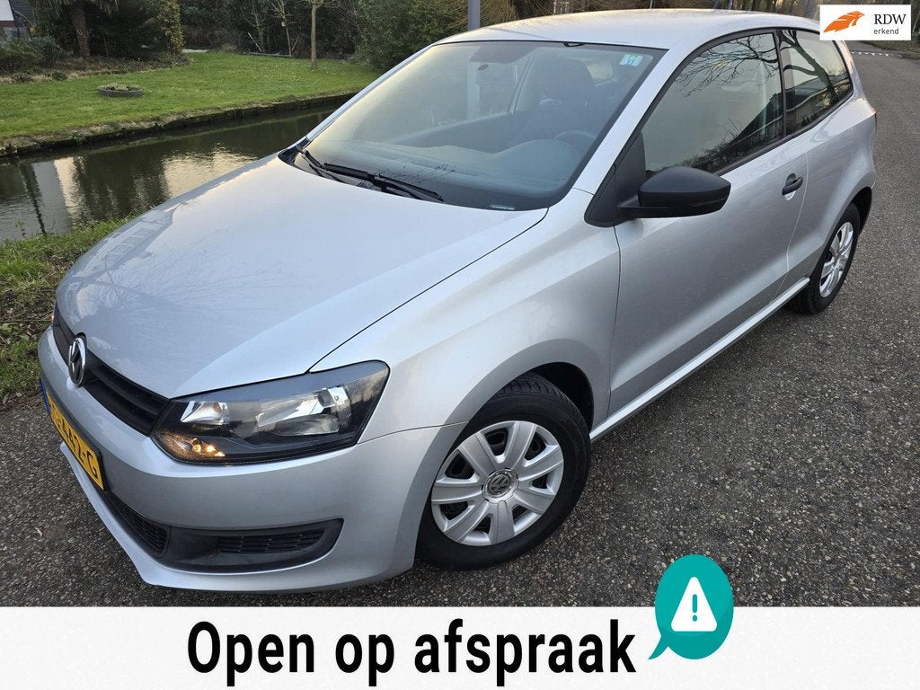 Volkswagen Polo 1.4-16V Trendline/ 24.444 KM NAP/ 1e eig., Voorwielaandrijving, Zwart, 4 cilinders, Handgeschakeld