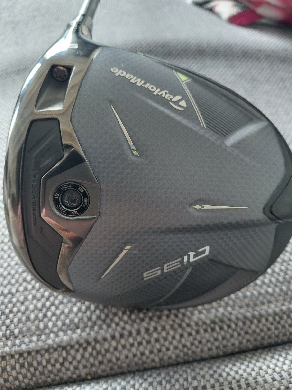 Taylormade Q i35 driver 9 graden S flex, Sport en Fitness, Ophalen of Verzenden, Nieuw, Club