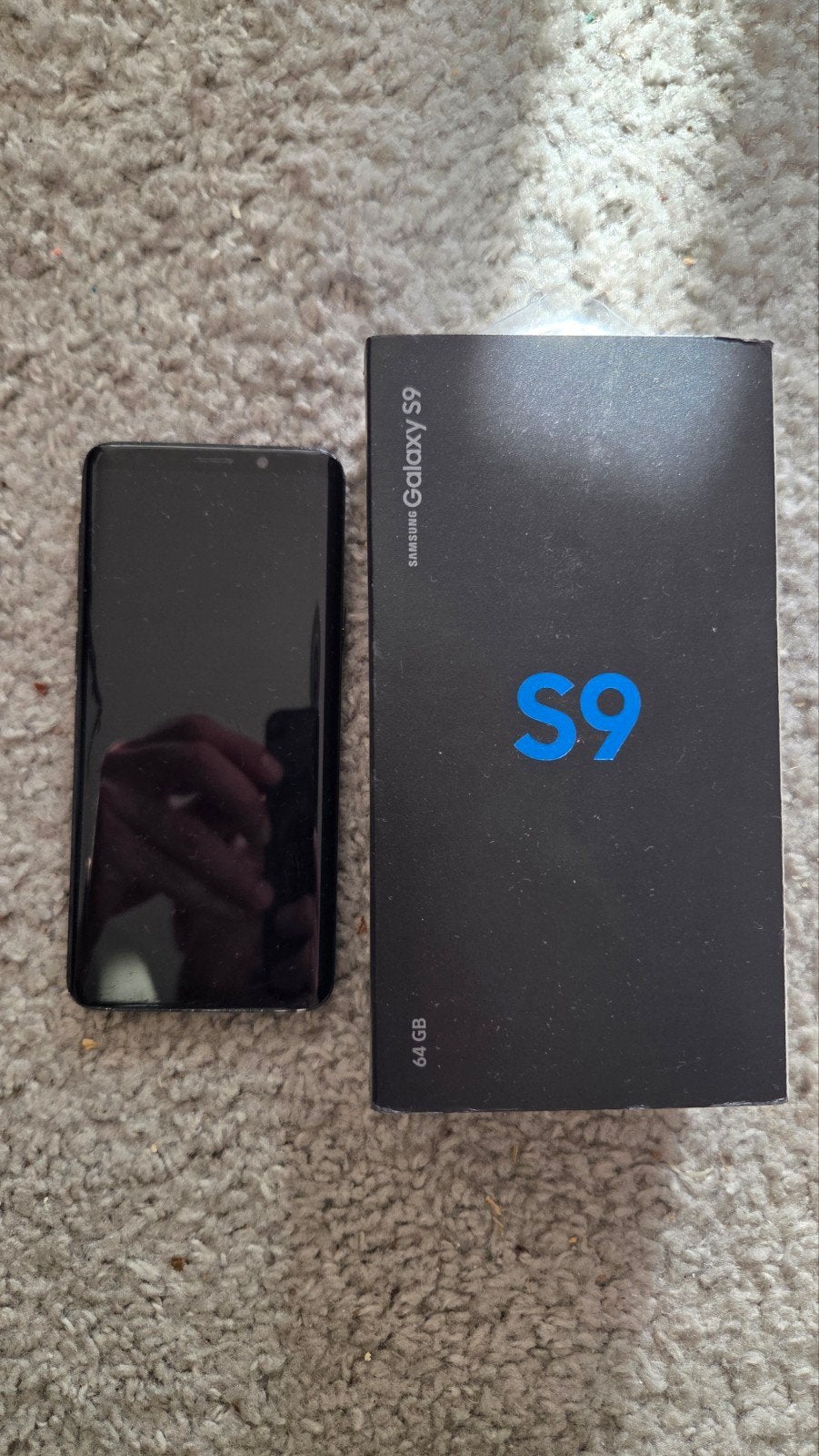 Samsung Galaxy S9 64GB - Gebruikt, Gebruikt, Zwart, Touchscreen, Ophalen of Verzenden