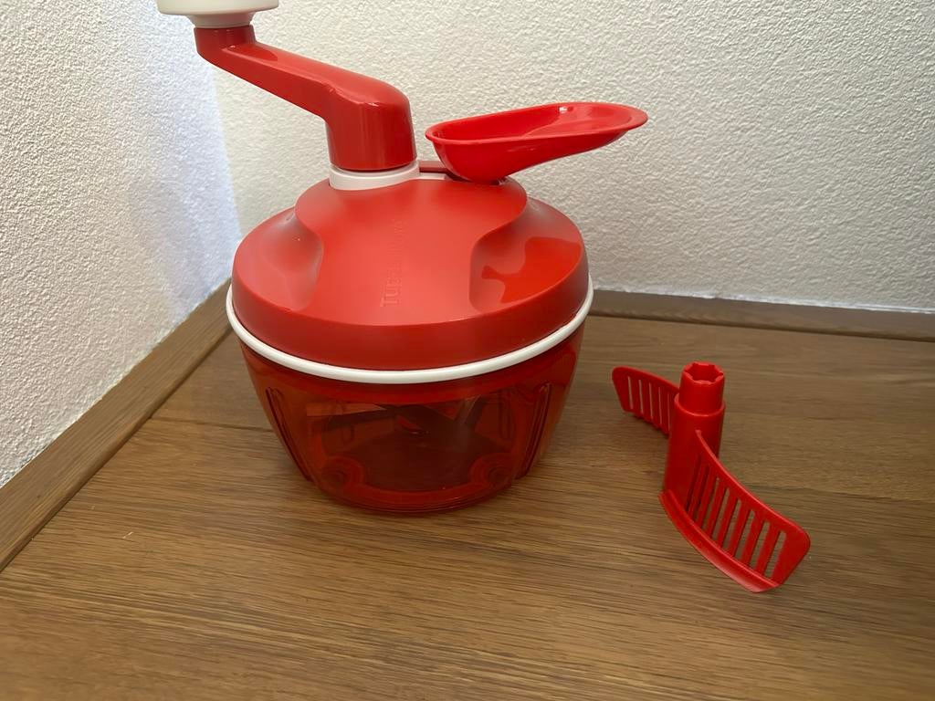 Tupperware Quick Chef, Huis en Inrichting, Keuken | Tupperware, Ophalen, Gebruikt, Rood, Overige typen