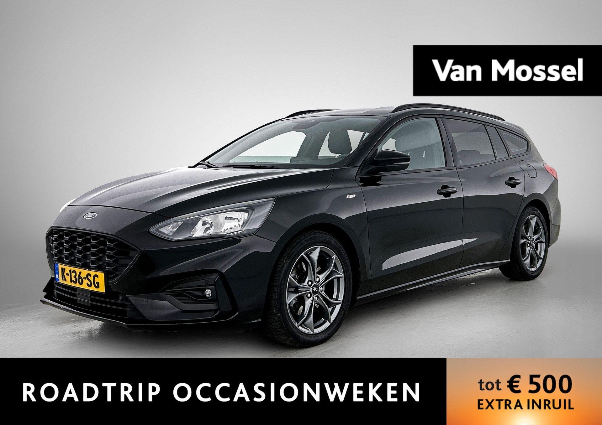 Ford Focus Wagon 1.0 EcoBoost ST Line Business | APPLE CARPL, 12 maanden, Gebruikt, Euro 6, Zwart