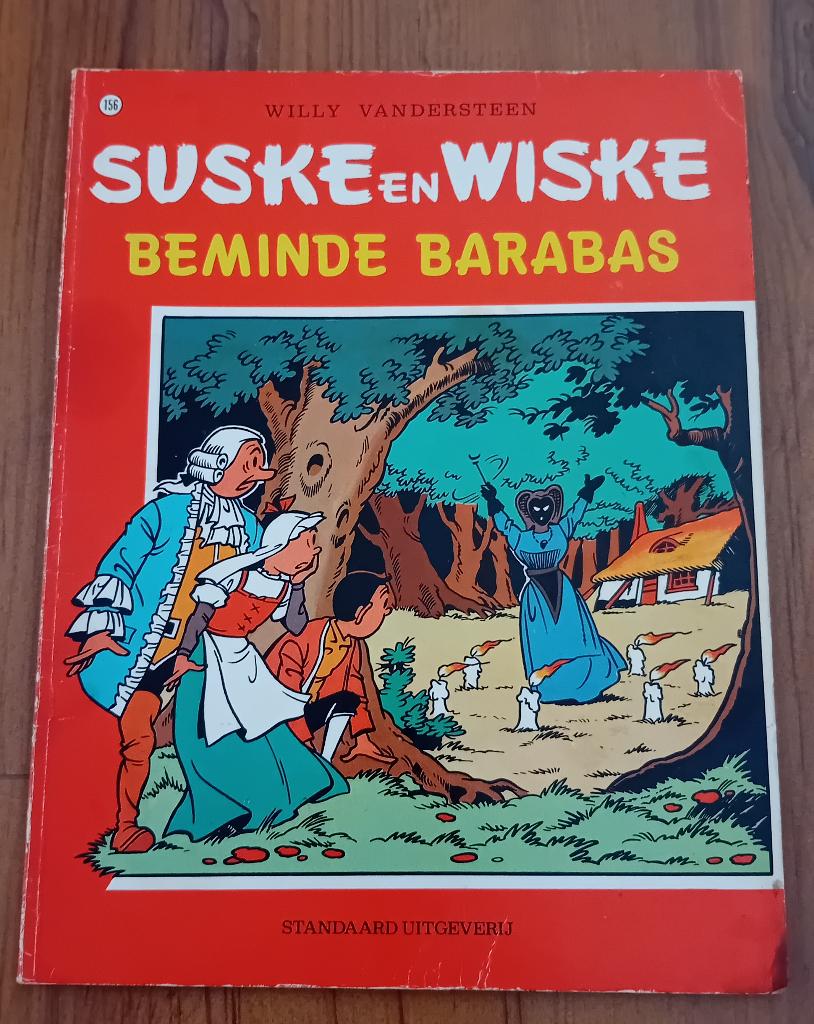 Suske en Wiske Beminde Barbas, Eén stripboek, Ophalen of Verzenden, Gelezen