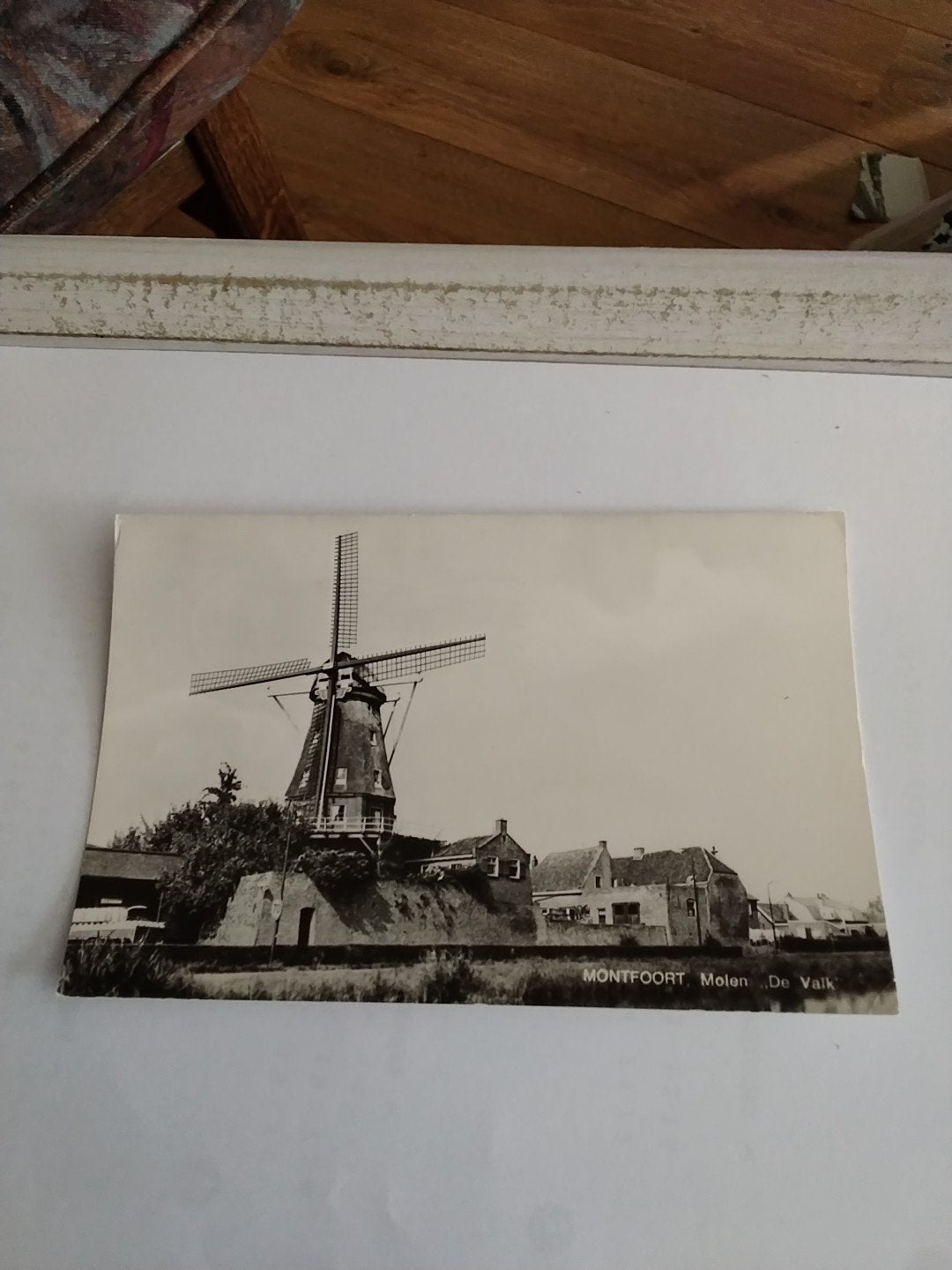 Oude Ansichtkaart Montfoort Molen De Valk, Ophalen of Verzenden, 1940 tot 1960, Gelopen, Utrecht