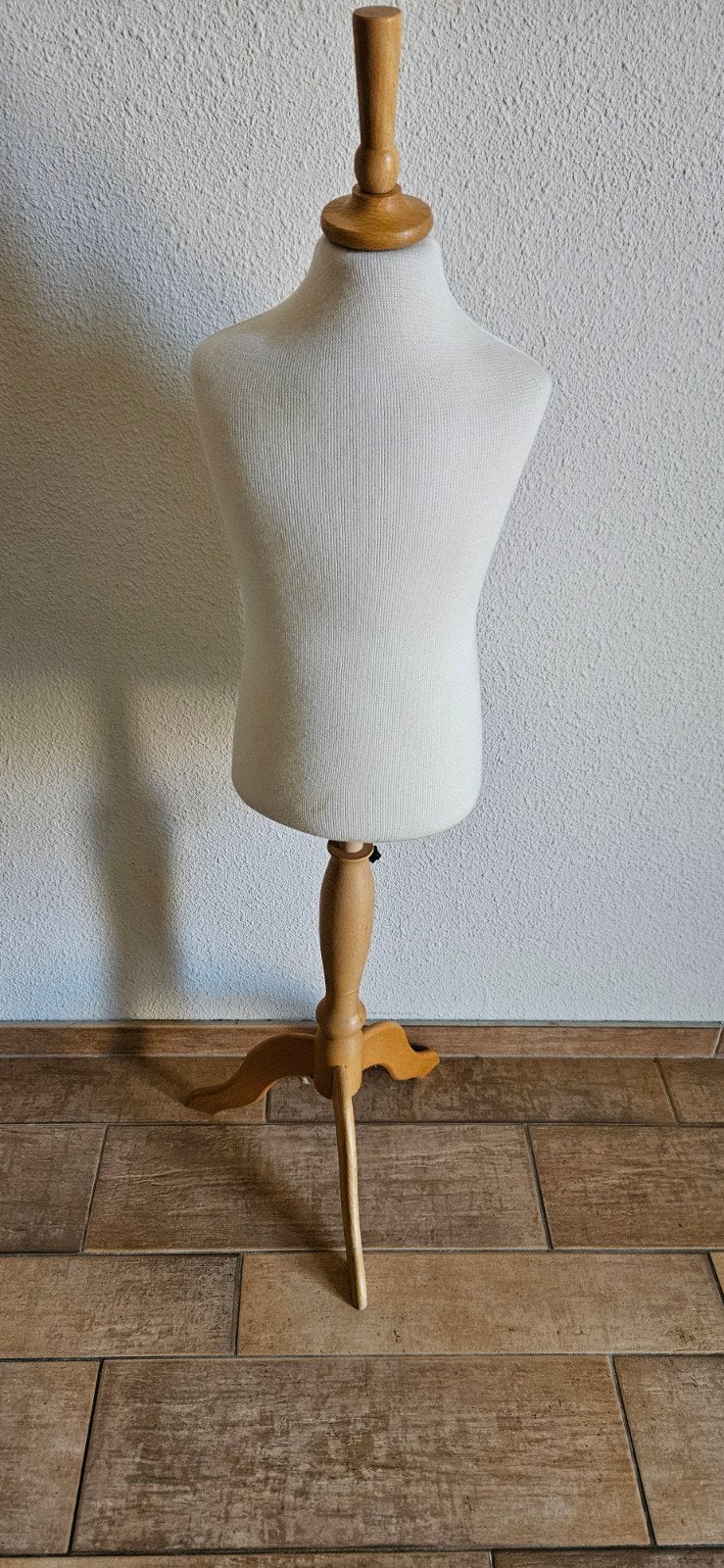 Paspop / Mannequin voor kinderkleding met houten standaard, Ophalen of Verzenden, Zo goed als nieuw
