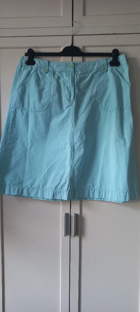 Sigrid Olsen rok lichtblauw maat 46 zgan, Olsen, Blauw, Maat 46/48 (XL) of groter, Ophalen of Verzenden