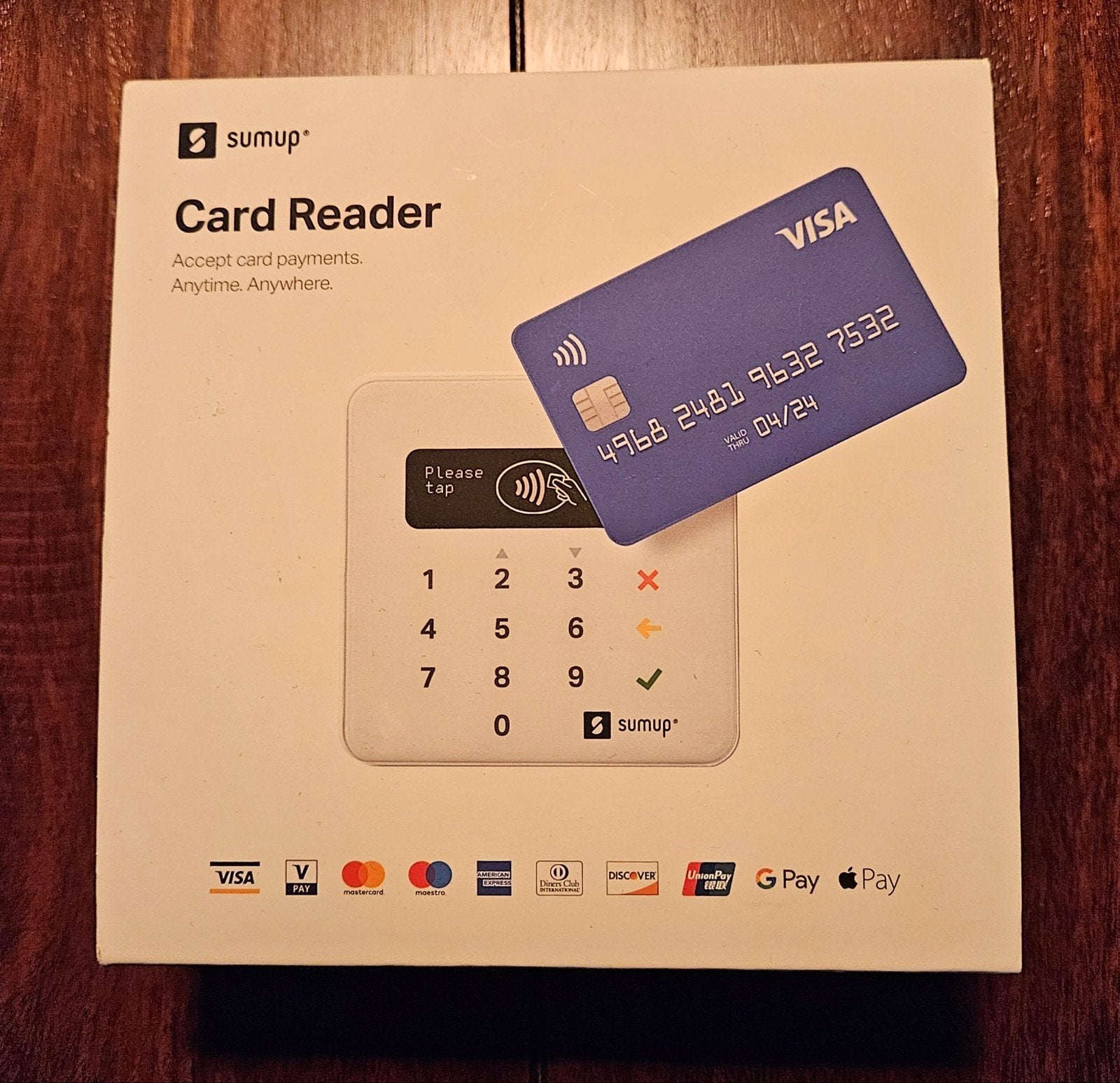 Sumup Card reader pin apparaat, Ophalen of Verzenden