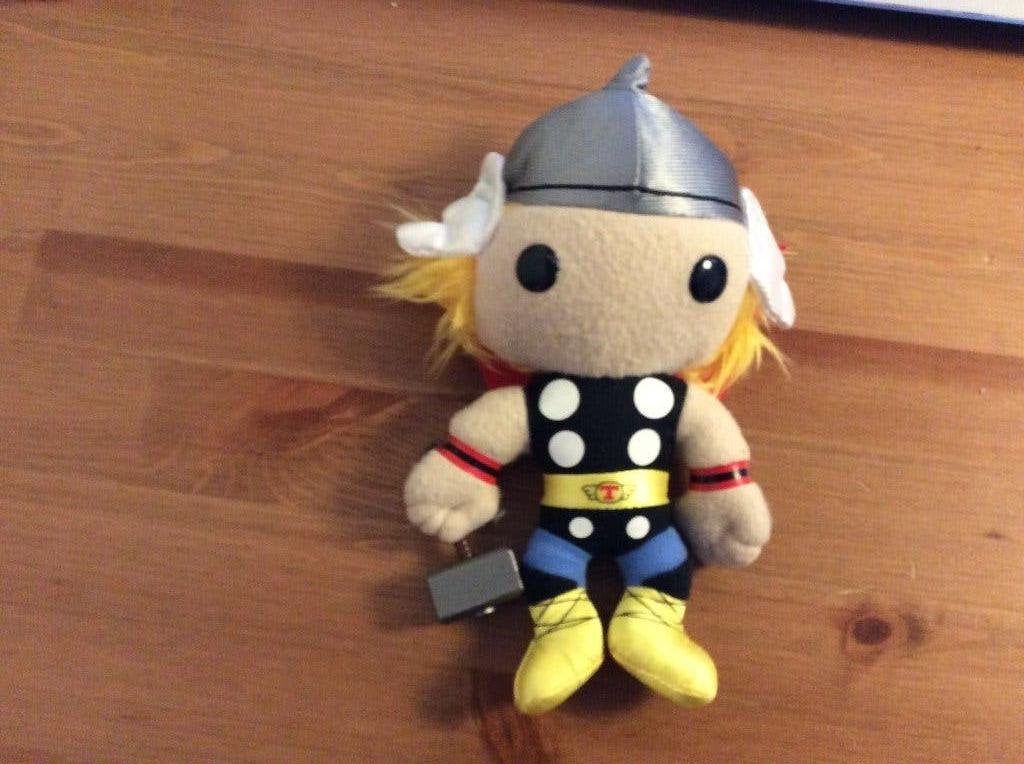 THOR pop/ knuffel 20 cm TY, Ophalen of Verzenden, Gebruikt, Overige typen