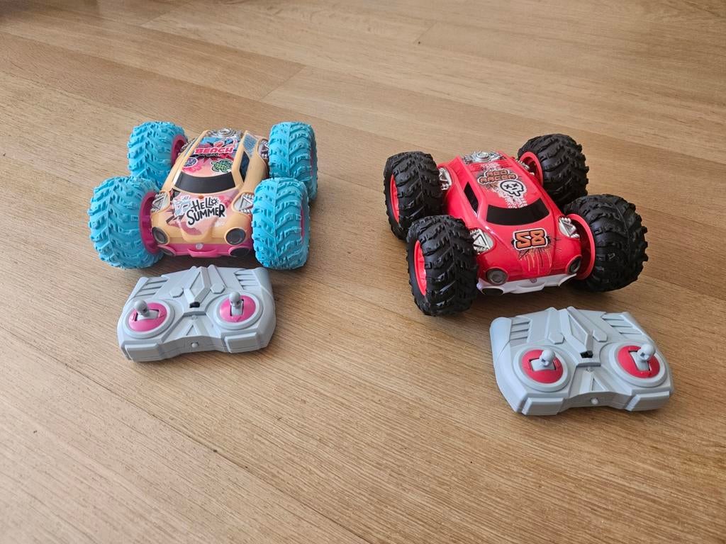 Bestuurbare speelgoed auto, stuntracer, Ophalen, Zo goed als nieuw, Afstandsbediening