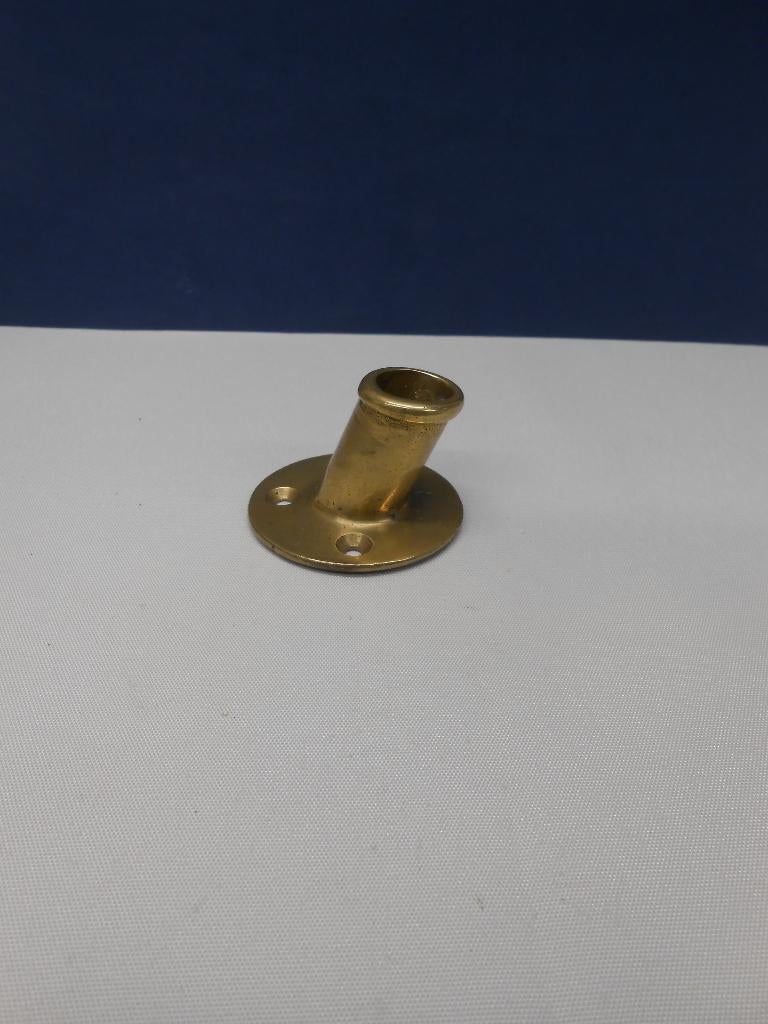 Vlaggenstokhouders, messing, schuin, 13 en 16 mm, Ophalen of Verzenden, Nieuw, Overige typen