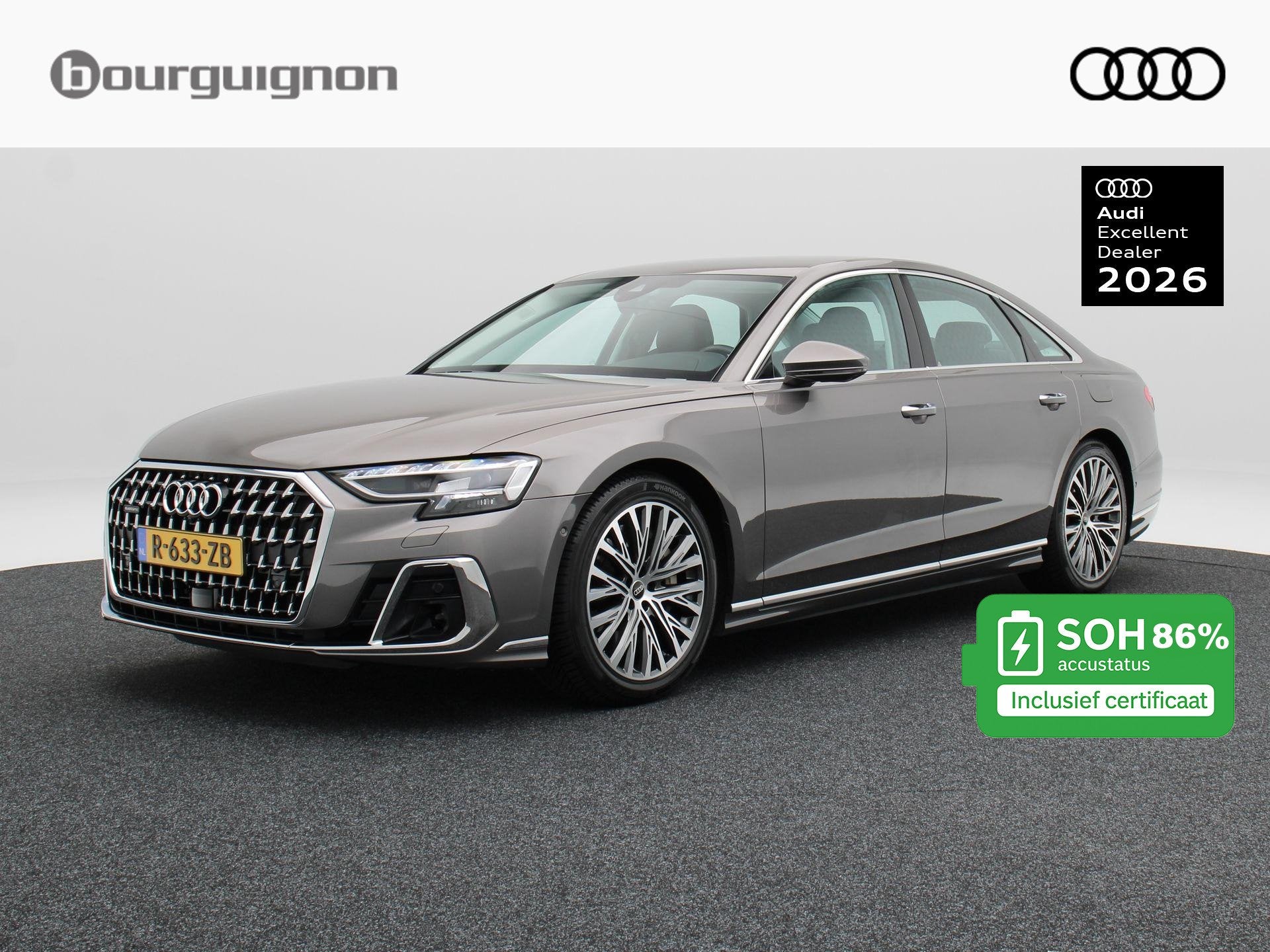 Audi A8 60 TFSi e quattro 463 Pk Automaat | Trekhaak | Stoel, Automaat, Gebruikt, 2995 cc, 462 pk