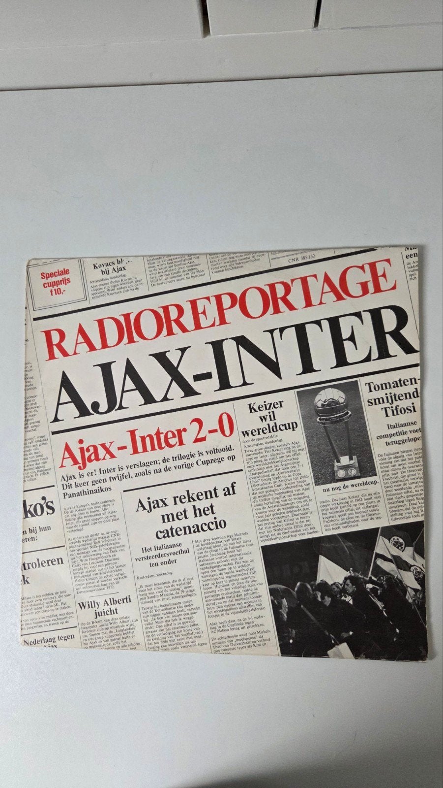 LP Ajax - Inter radioreportage, Ophalen, Overige genres