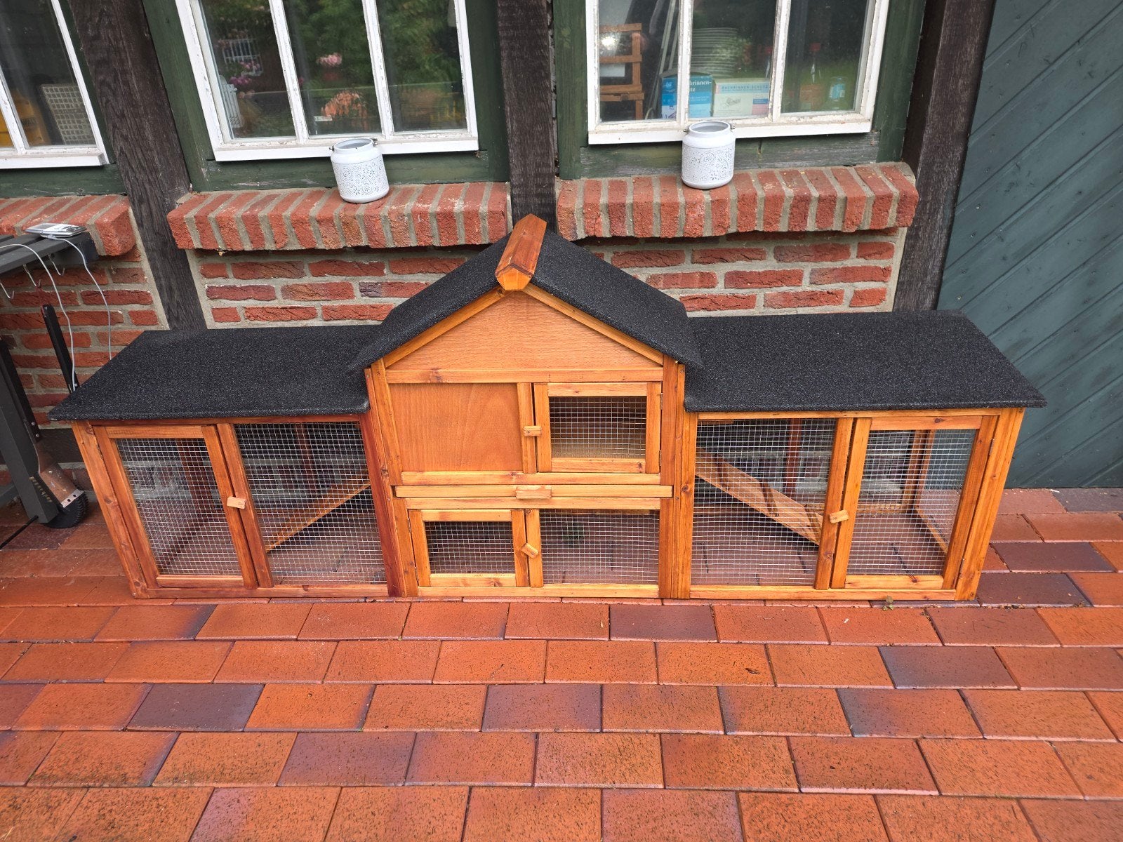 Nieuwe konijnen huis, Dieren en Toebehoren, Knaagdieren en Konijnen | Hokken en Kooien, Ophalen, Nieuw, Minder dan 75 cm, Minder dan 60 cm