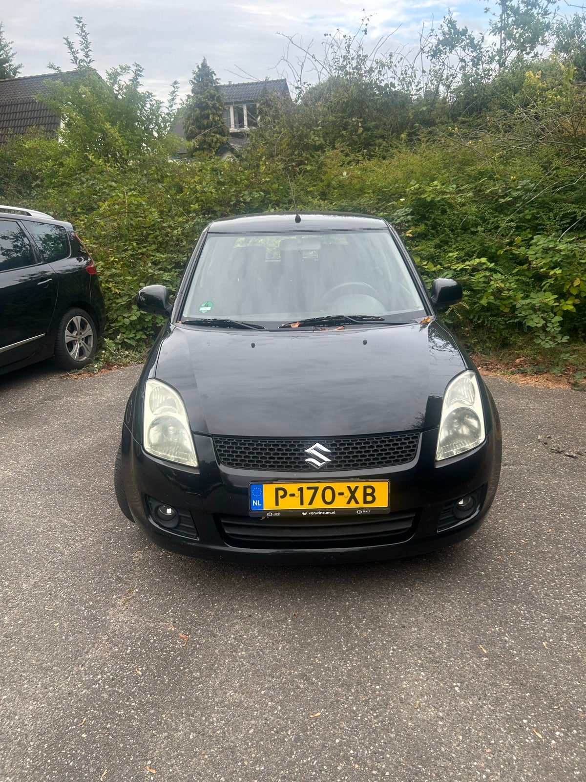 Suzuki Swift 1.5 5D 2008 Zwart, Voorwielaandrijving, Stof, 40 €/maand, Zwart