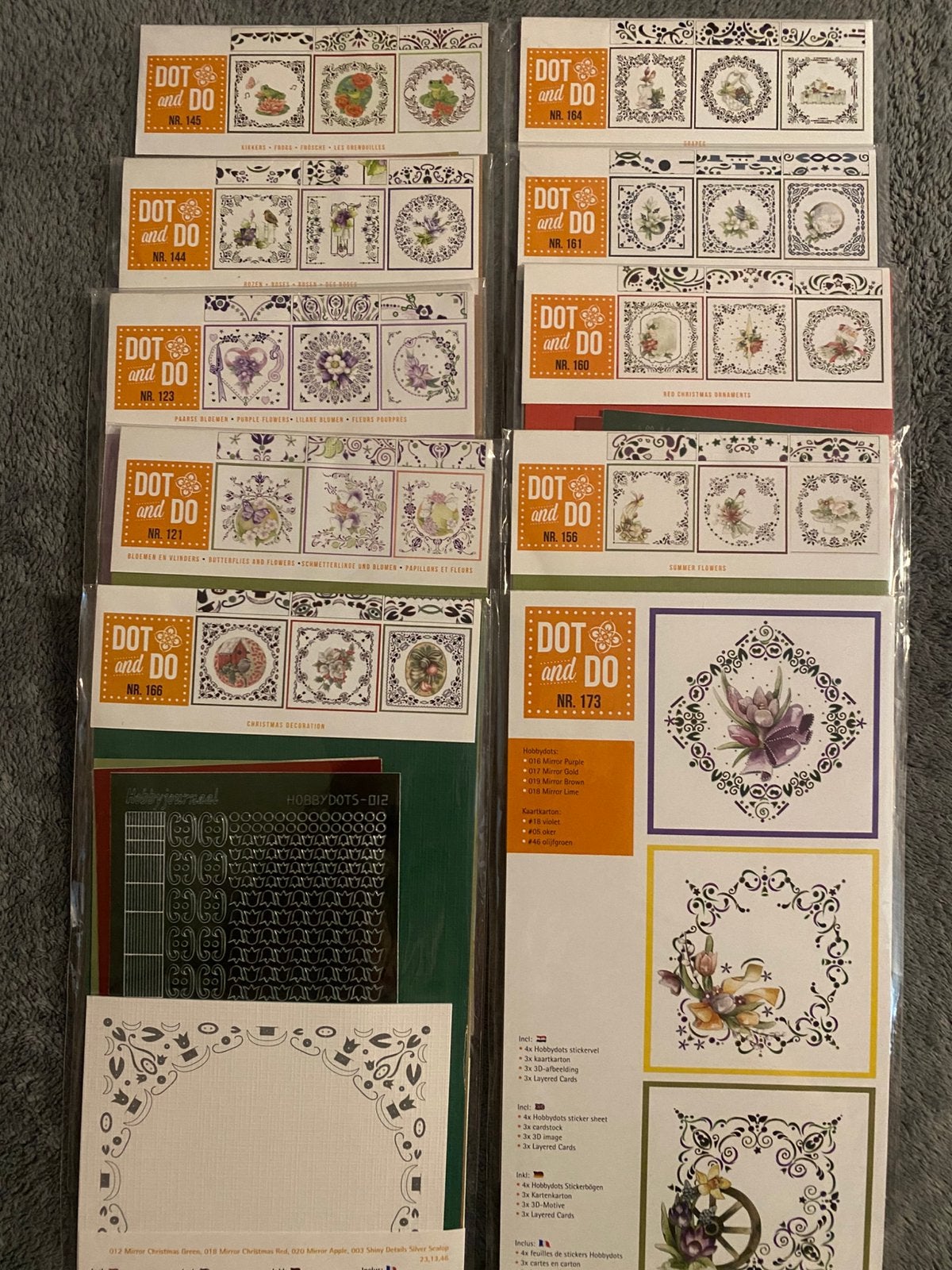 10 x Dot and do sets (6), Hobby en Vrije tijd, Ophalen of Verzenden, Nieuw, Overige thema's, Overige typen