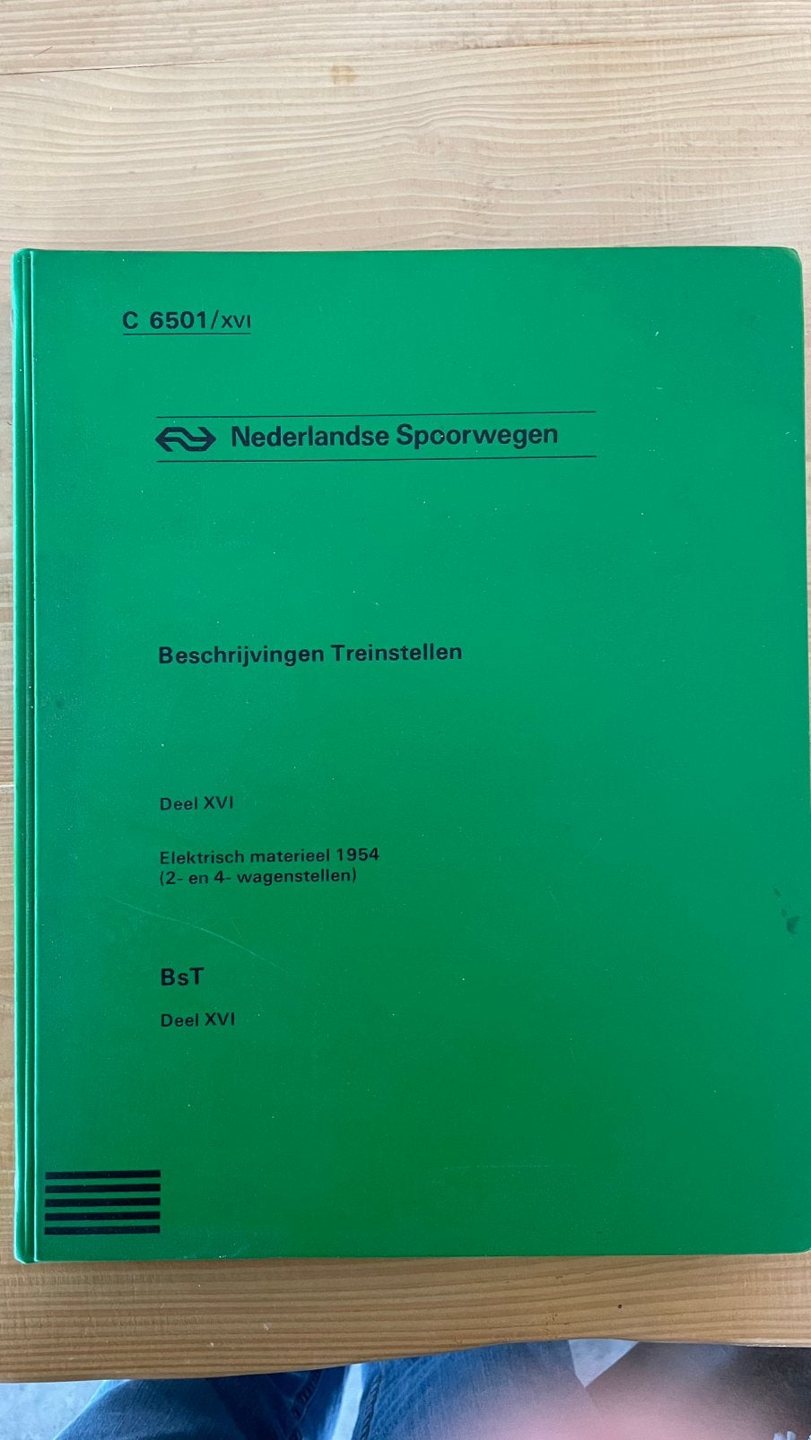 NS handboek Treinstel Mat54, Ophalen of Verzenden, Gelezen, Trein