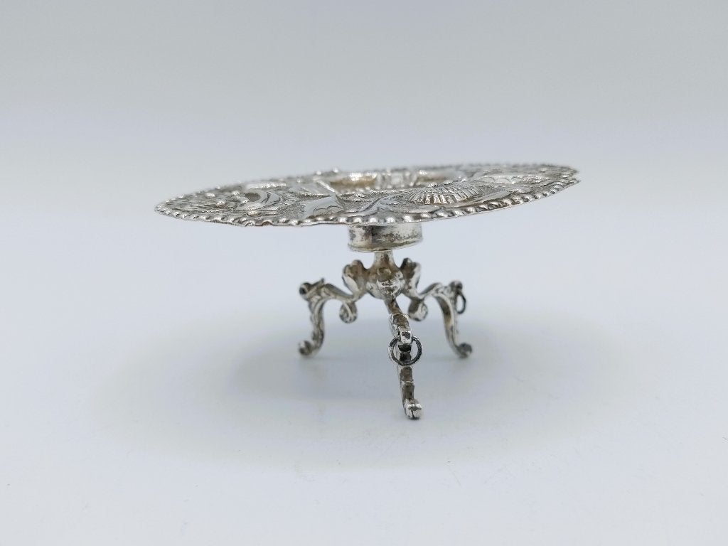 Zilveren suikertafel, Friesland, 18e eeuws, Antiek en Kunst, Antiek | Goud en Zilver, Verzenden, Zilver