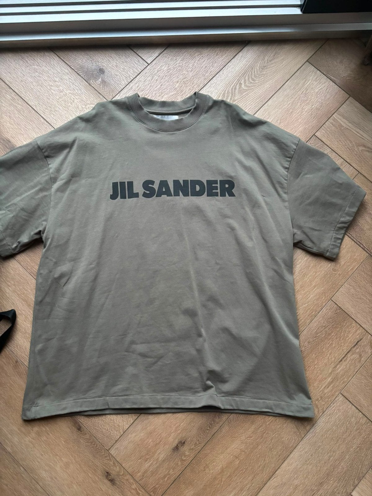 Groen shirt zwarte letters, Kleding | Heren, T-shirts, Ophalen of Verzenden, Zo goed als nieuw, Maat 56/58 (XL), Groen